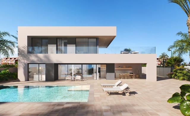 5 sypialnia Willa na sprzedaż w El Mojon, Pilar de la Horadada z basenem garażem - 3 600 000 € (Ref: 10144372)