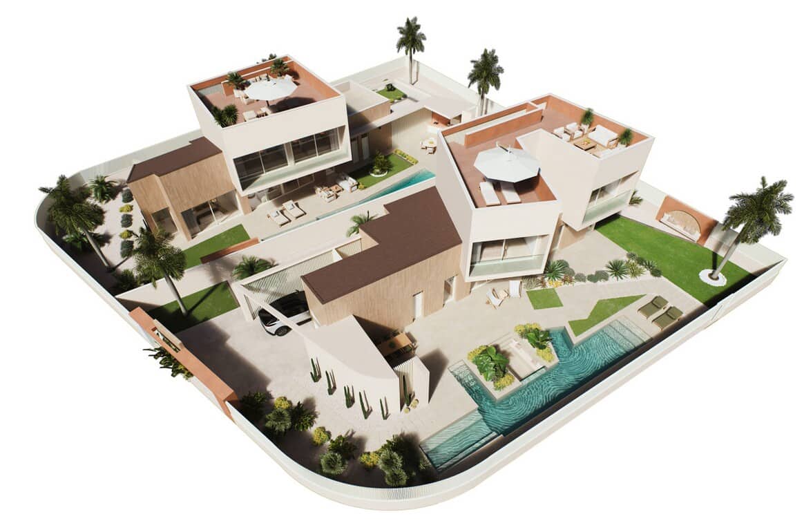 3 bedroom Villa for sale in Orihuela with pool garage - € 1,490,000 (Ref: 10144486)