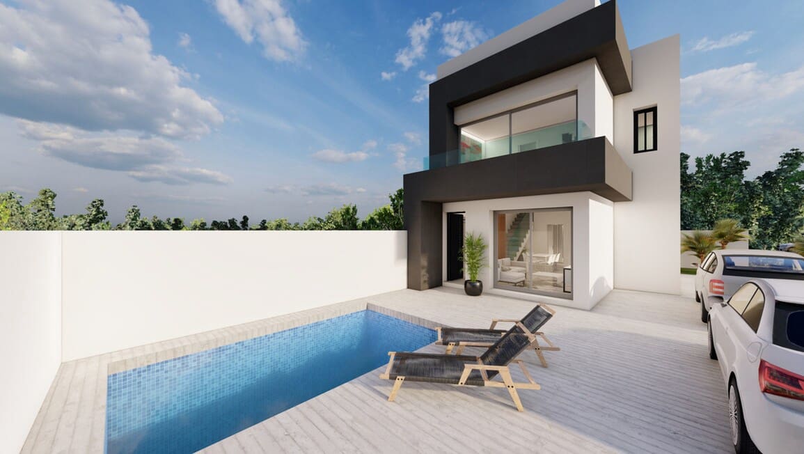 3 soveværelse Villa til salg i Almoradi med swimmingpool garage - € 379.900 (Ref: 10144511)