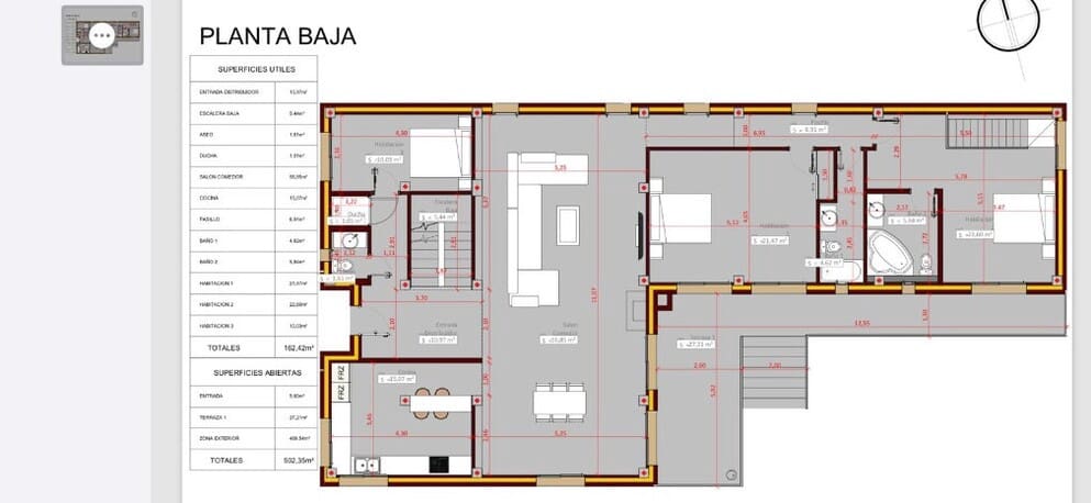 5 bedroom Villa for sale in La Mata with pool - € 1,170,000 (Ref: 10144663)