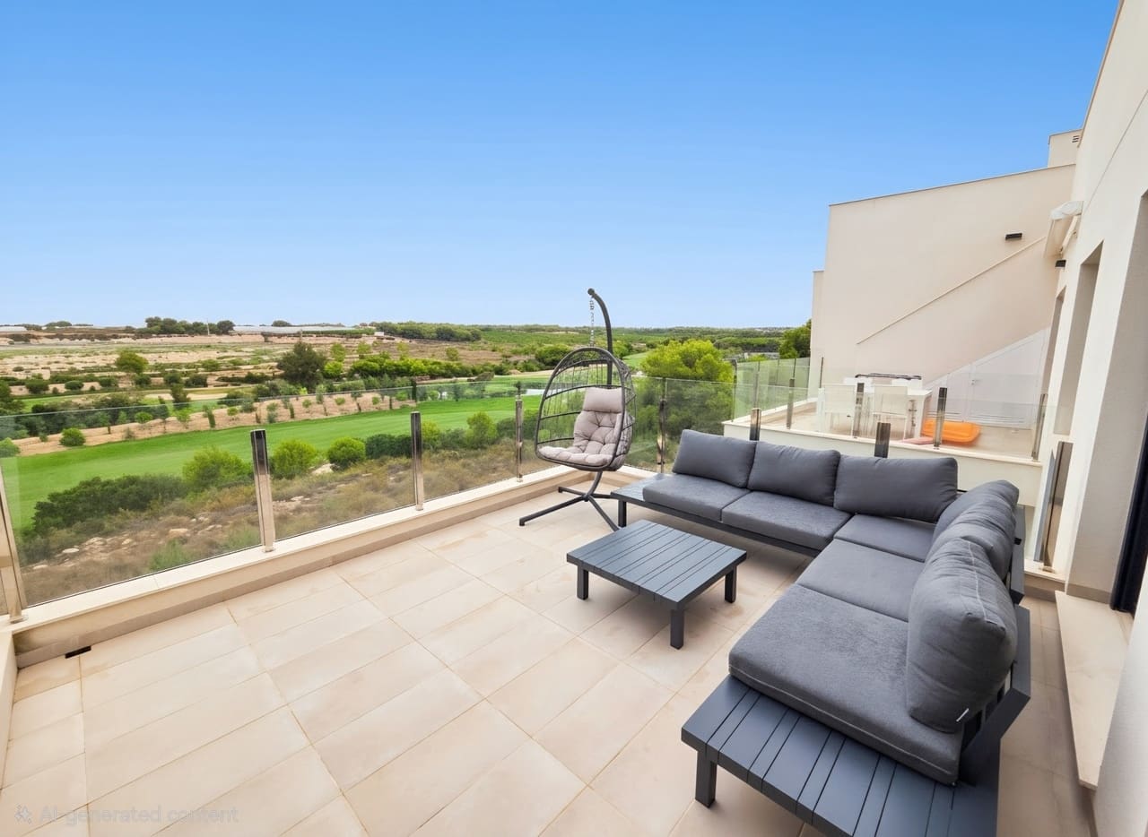 2 chambre Penthouse à vendre à Pilar de la Horadada avec piscine garage - 364 995 € (Ref: 10146426)