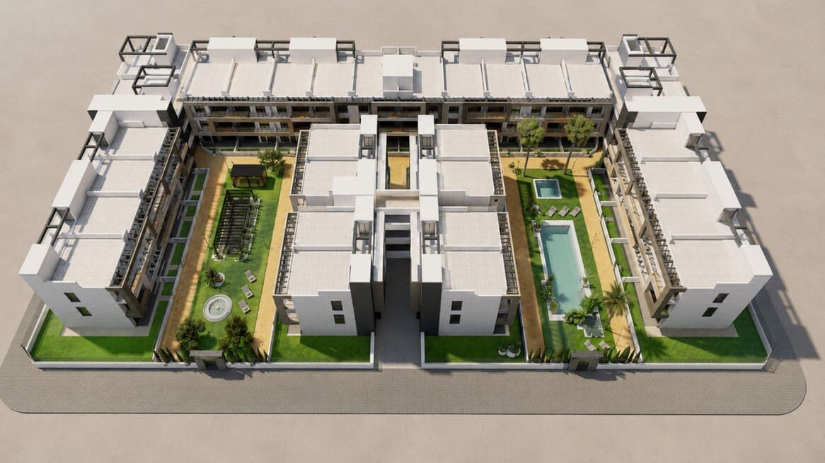 2 soveværelse Lejlighed til salg i Pilar de la Horadada med swimmingpool garage - € 280.000 (Ref: 10146643)