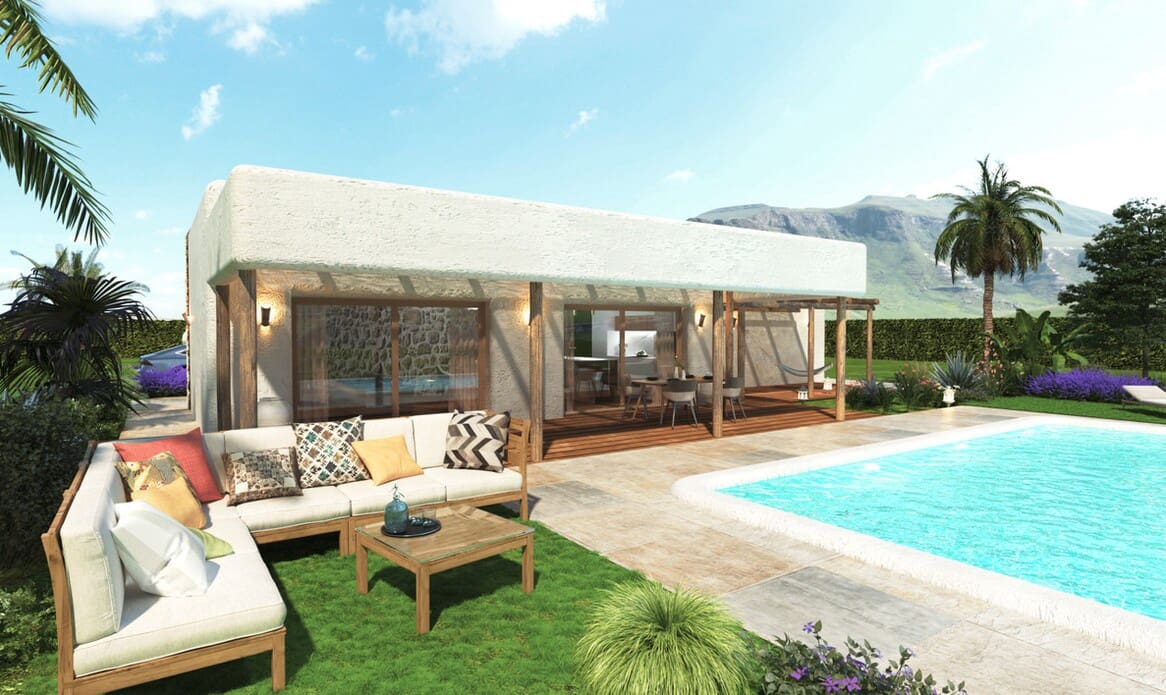 4 soveværelse Villa til salg i Aspe med swimmingpool garage - € 519.000 (Ref: 10146670)