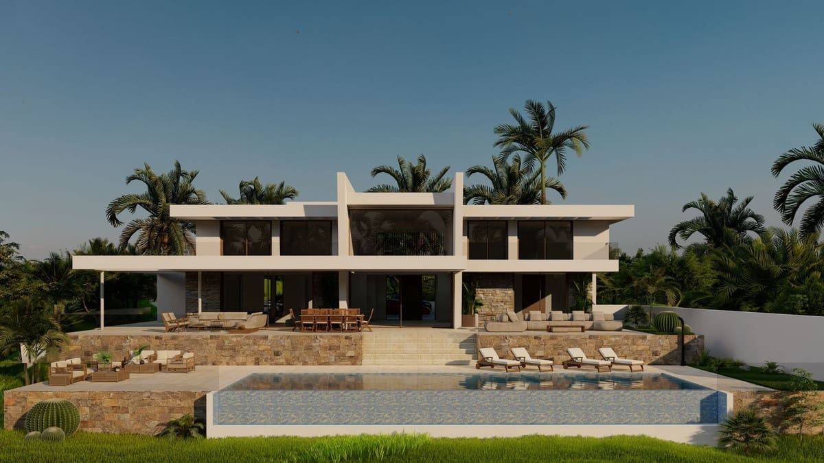 4 soverom Villa til salgs i Benahavis med svømmebasseng garasje - € 3 995 000 (Ref: 10147543)