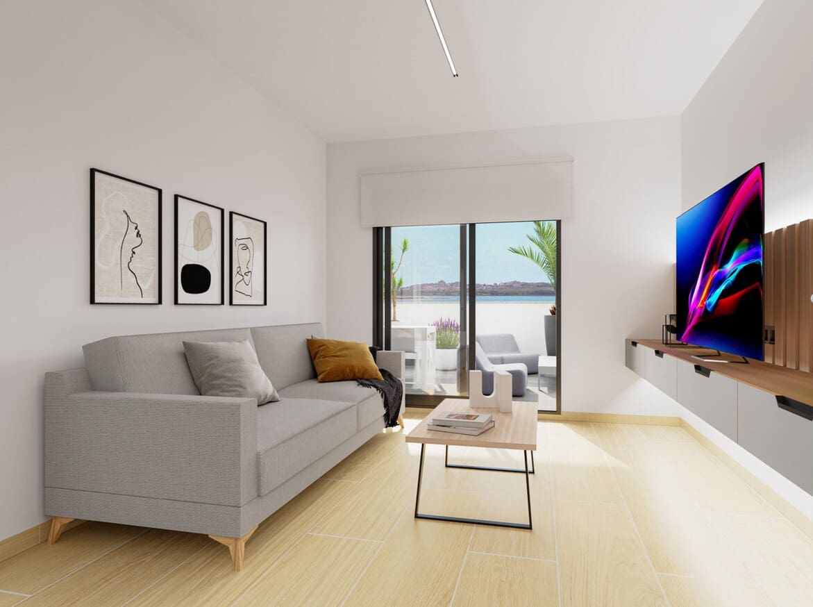 2 chambre Appartement à vendre à Guardamar del Segura avec piscine garage - 226 000 € (Ref: 10149117)