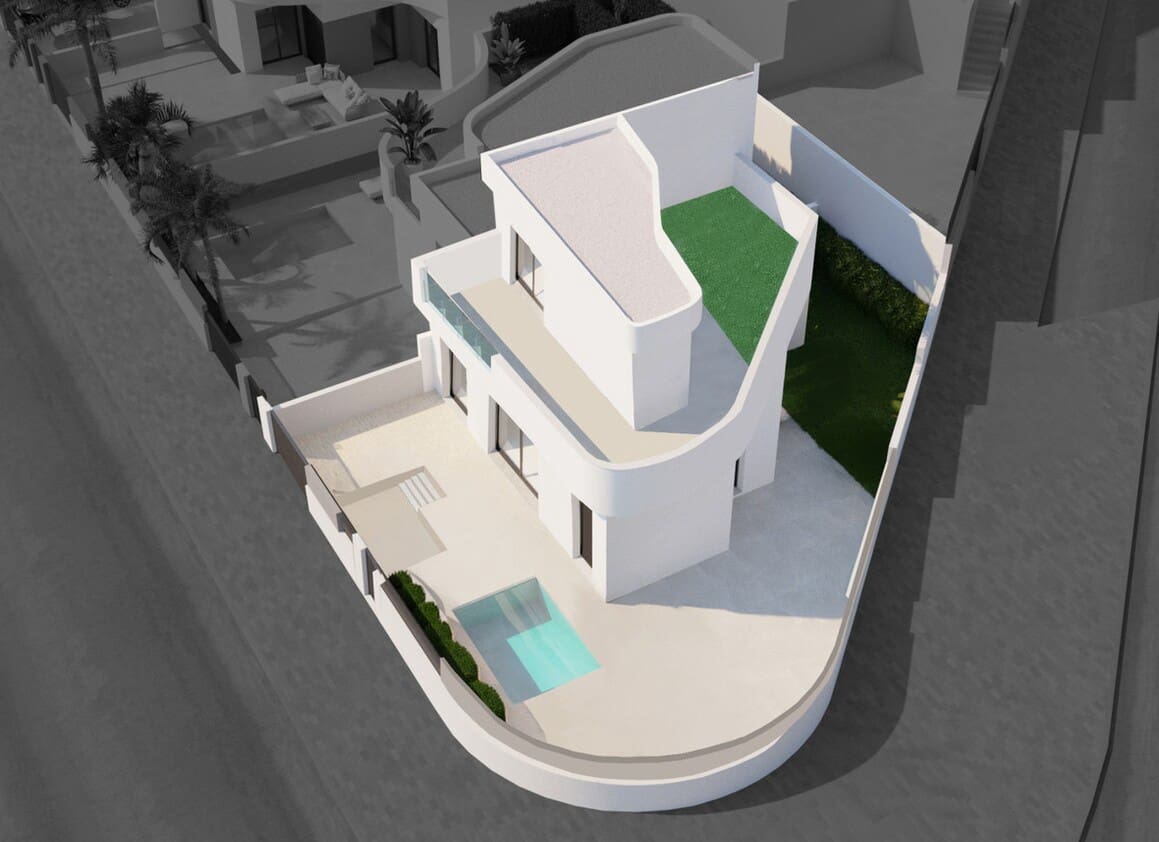 3 bedroom Villa for sale in Los Balcones with pool garage - € 499,000 (Ref: 10149125)