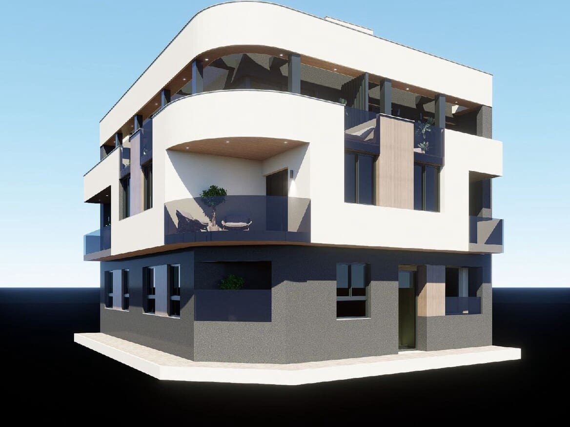 2 soveværelse Lejlighed til salg i Torrevieja med swimmingpool - € 259.000 (Ref: 10149172)