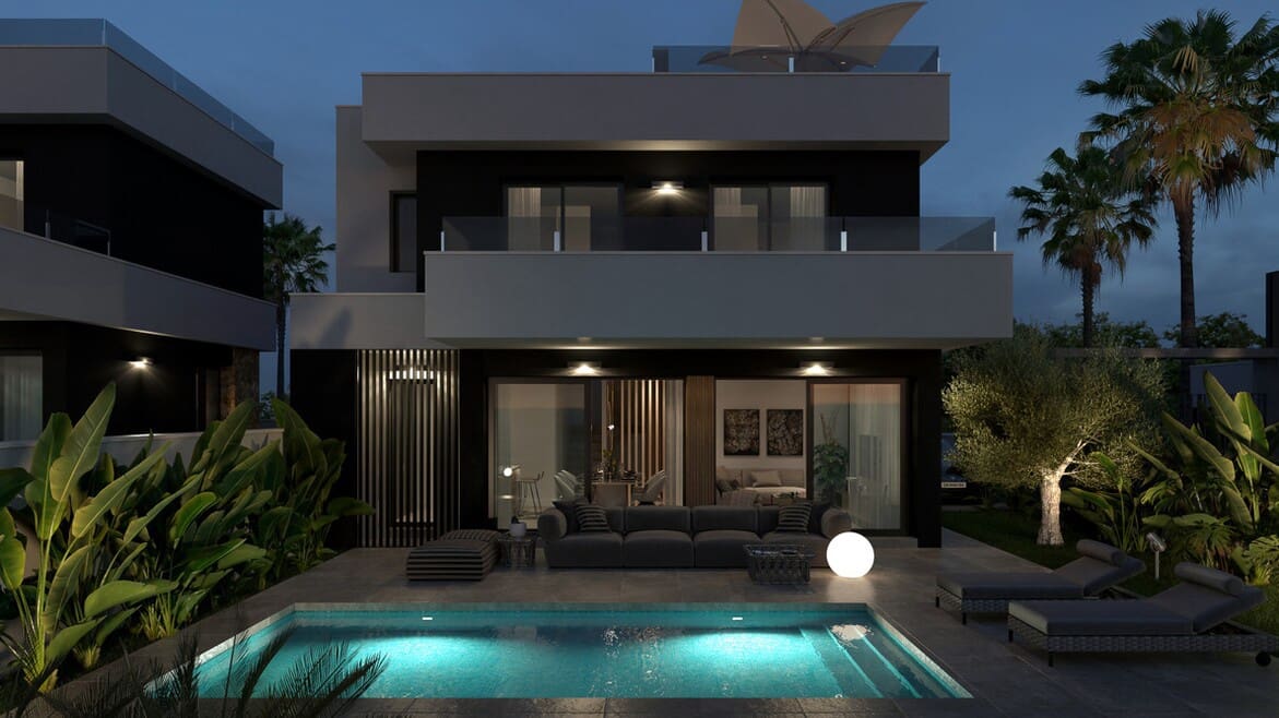 3 bedroom Villa for sale in Rojales with pool garage - € 649,000 (Ref: 10149195)