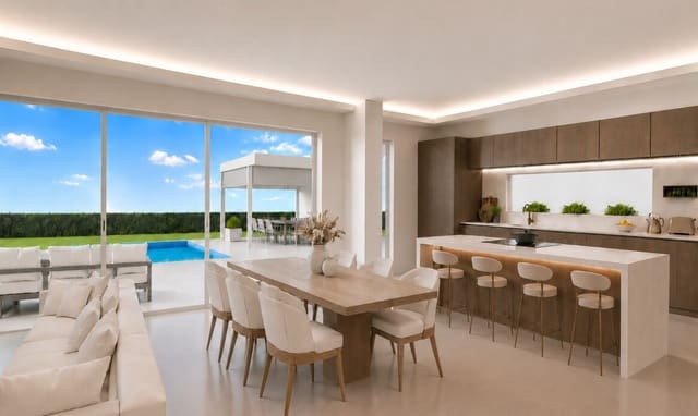 4 soverom Villa til salgs i La Cala de Mijas, Mijas med svømmebasseng garasje - € 1 339 000 (Ref: 10149536)