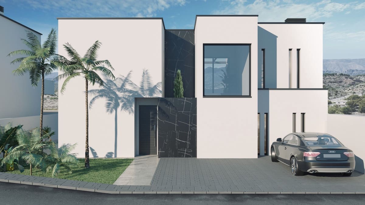 3 makuuhuone Huvila myytävänä paikassa Benidorm mukana uima-altaan 
autotalli - 850 000 € (Ref: 10149611)