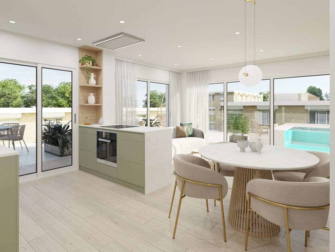 2 slaapkamer Appartement te koop in Guardamar del Segura met zwembad garage - € 264.500 (Ref: 10149721)