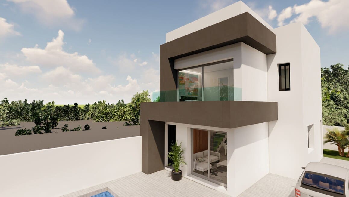 3 bedroom Villa for sale in Almoradi with pool garage - € 359,900 (Ref: 10149878)
