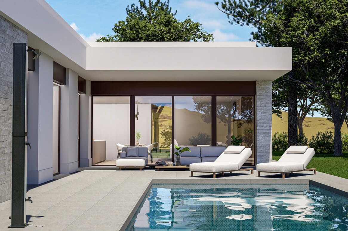 3 sypialnia Willa na sprzedaż w Torrevieja z basenem garażem - 417 000 € (Ref: 10149966)