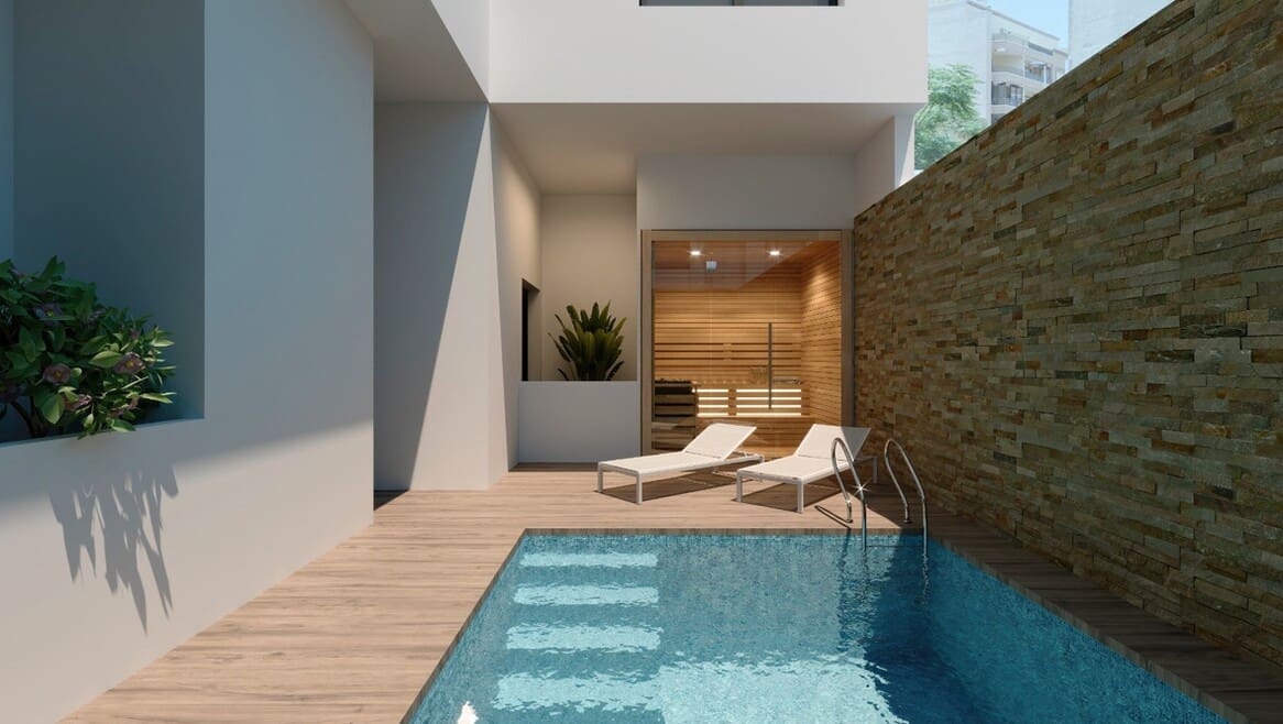 2 Zimmer Apartment zu verkaufen in Torrevieja mit Pool - 320.000 € (Ref: 10149989)