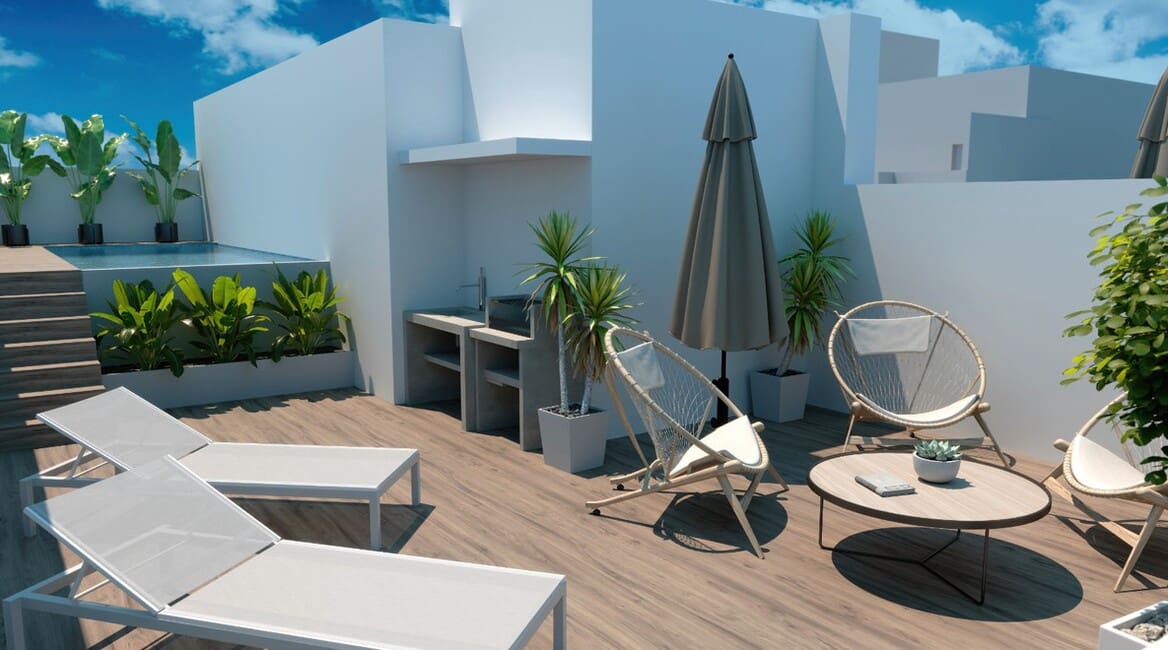 1 soverom Leilighet til salgs i Torrevieja med svømmebasseng - € 240 000 (Ref: 10149990)