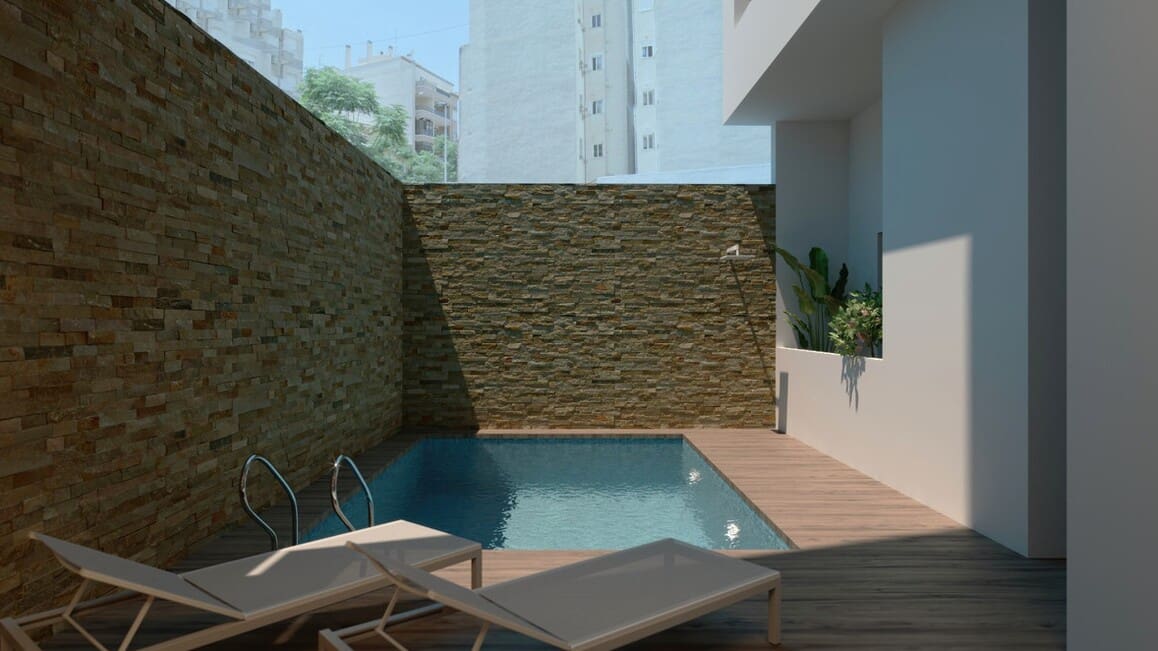 2 Zimmer Apartment zu verkaufen in Torrevieja mit Pool - 310.000 € (Ref: 10149991)