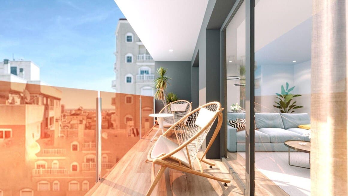 2 sypialnia Apartament na sprzedaż w Torrevieja z basenem garażem - 349 000 € (Ref: 10150003)