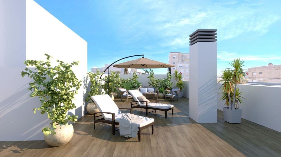 2 sypialnia Apartament na sprzedaż w Torrevieja z basenem garażem - 349 000 € (Ref: 10150003)
