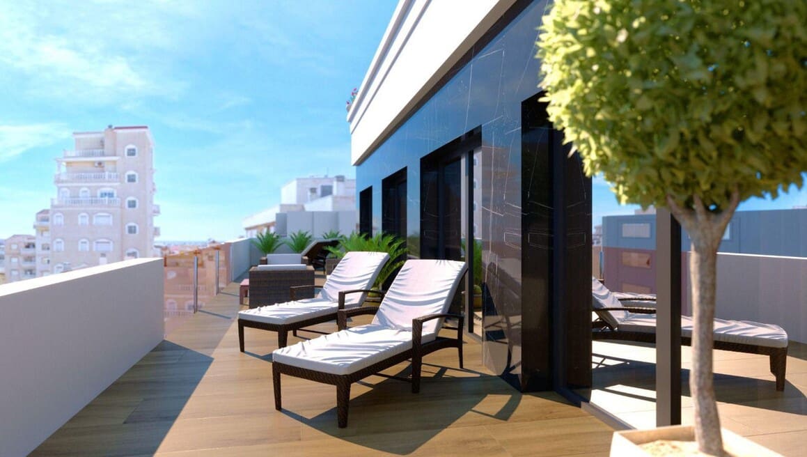 2 sypialnia Apartament na sprzedaż w Torrevieja z basenem garażem - 349 000 € (Ref: 10150003)