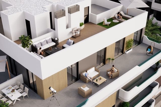 2 soveværelse Lejlighed til salg i Centro, Santa Pola med swimmingpool garage - € 330.000 (Ref: 10150101)