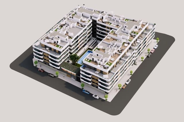 2 soveværelse Lejlighed til salg i Centro, Santa Pola med swimmingpool garage - € 330.000 (Ref: 10150101)