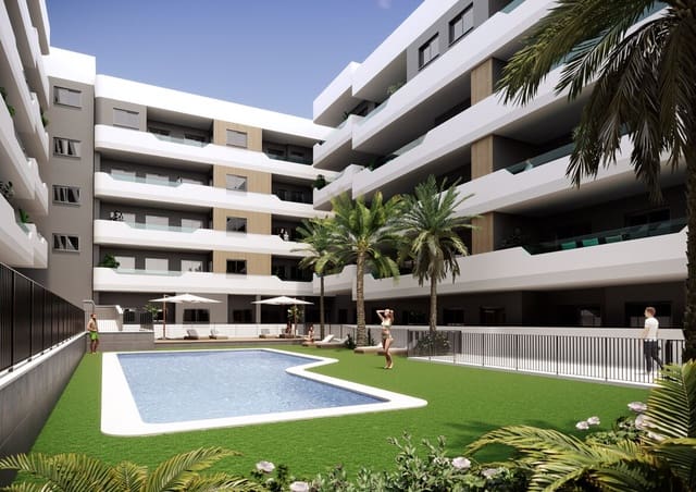 2 soveværelse Lejlighed til salg i Centro, Santa Pola med swimmingpool garage - € 330.000 (Ref: 10150101)