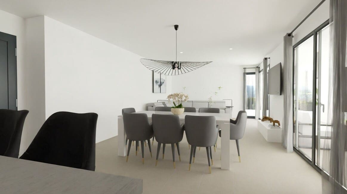 3 sypialnia Willa na sprzedaż w Monforte del Cid z basenem garażem - 575 900 € (Ref: 10156374)