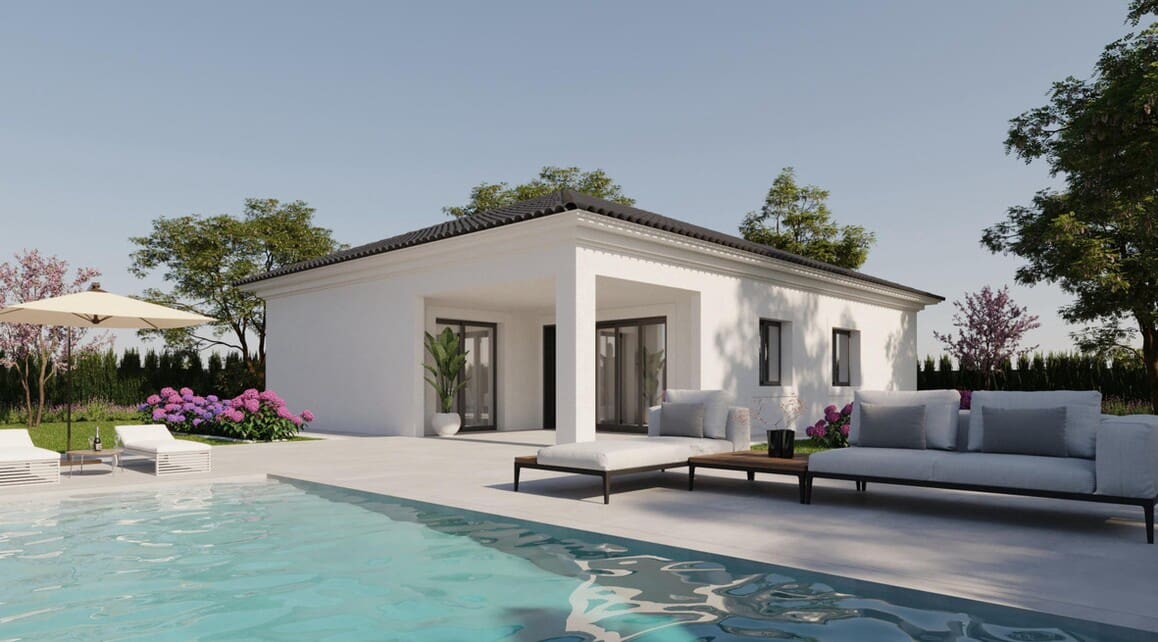 3 bedroom Villa for sale in Aspe with pool garage - € 481,000 (Ref: 10156431)