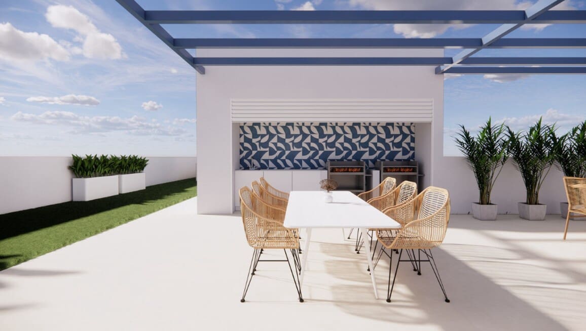 2 soverom Leilighet til salgs i Torre de la Horadada med svømmebasseng - € 275 900 (Ref: 10156482)
