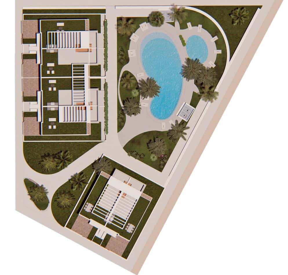 Bungalow de 2 habitaciones en Torrevieja en venta con piscina - 309.900 € (Ref: 10156521)