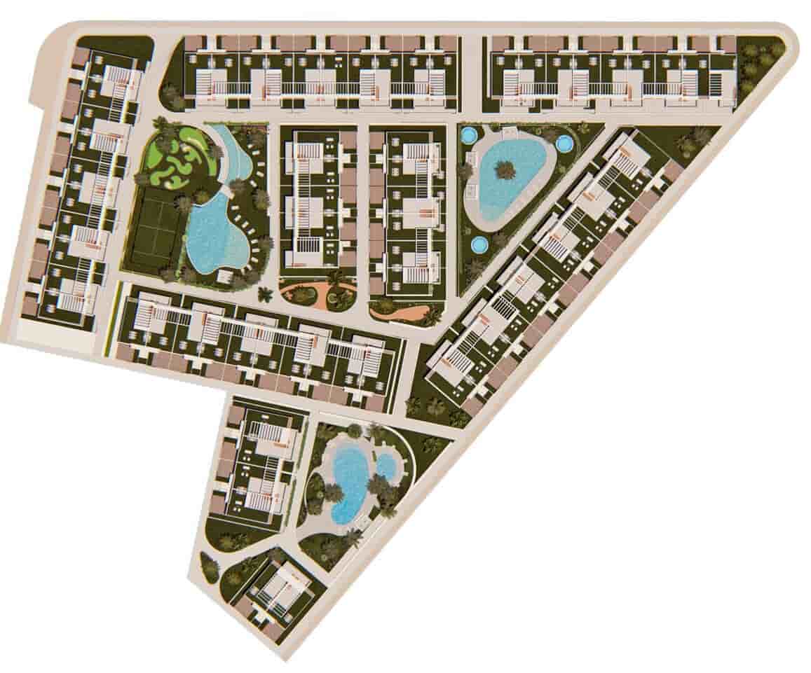 Bungalow de 2 habitaciones en Torrevieja en venta con piscina - 309.900 € (Ref: 10156521)