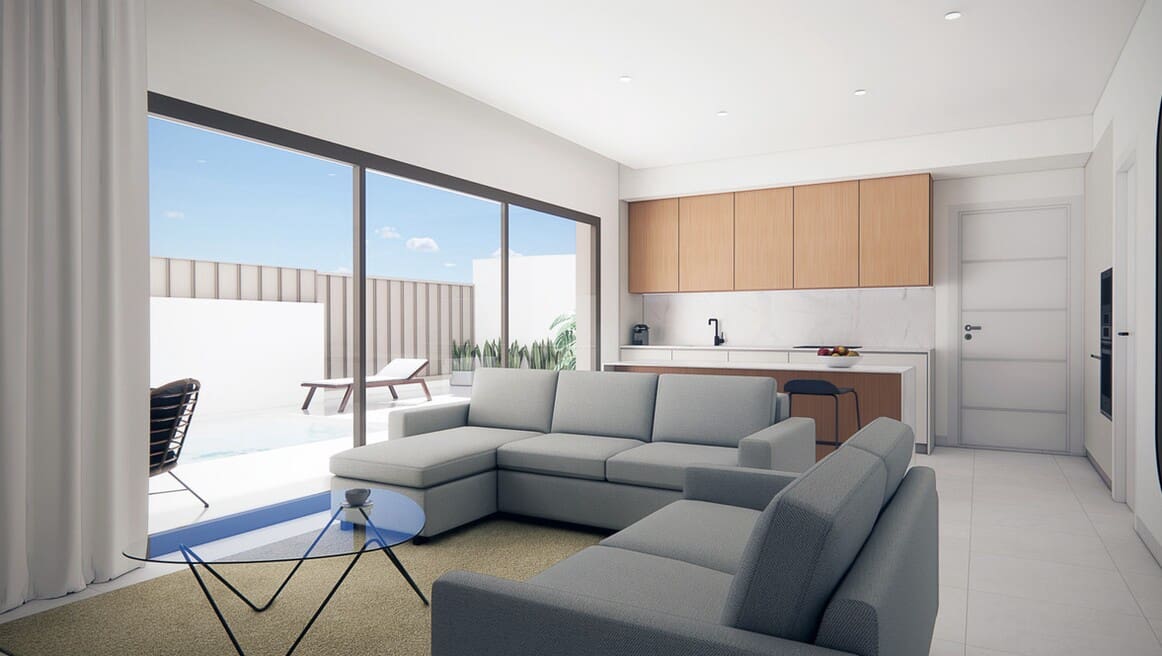 3 chambre Bungalow à vendre à Pilar de la Horadada avec piscine garage - 345 500 € (Ref: 10156564)