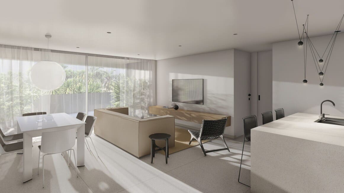 2 sypialnia Apartament na sprzedaż w Guardamar del Segura z basenem garażem - 399 900 € (Ref: 10156575)