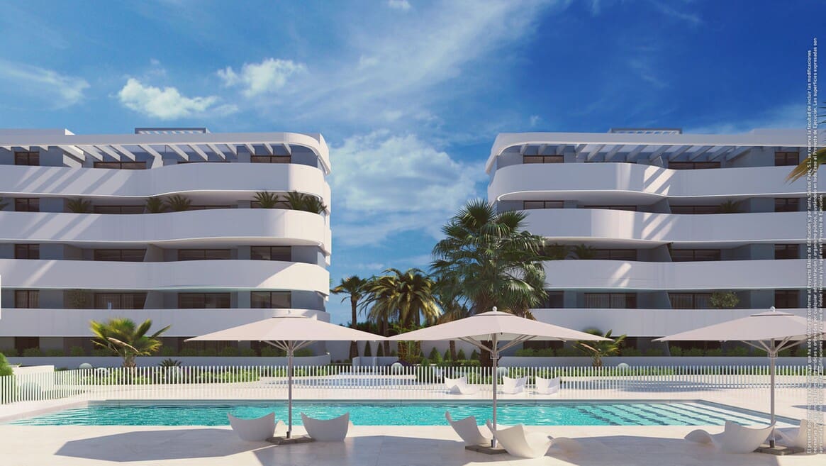 2 chambre Appartement à vendre à Guardamar del Segura avec piscine garage - 396 900 € (Ref: 10156578)