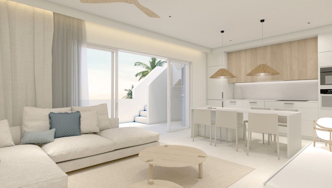 2 soverom Leilighet til salgs i Torre de la Horadada med svømmebasseng - € 395 000 (Ref: 10156596)