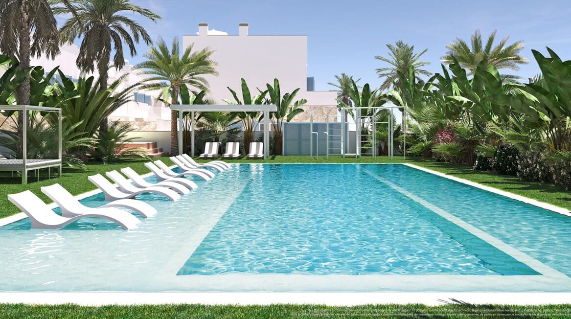 2 soverom Leilighet til salgs i Torre de la Horadada med svømmebasseng - € 385 000 (Ref: 10156597)