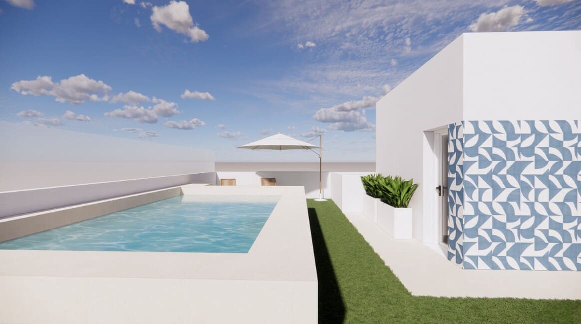 1 slaapkamer Appartement te koop in Torre de la Horadada met zwembad - € 245.900 (Ref: 10156613)