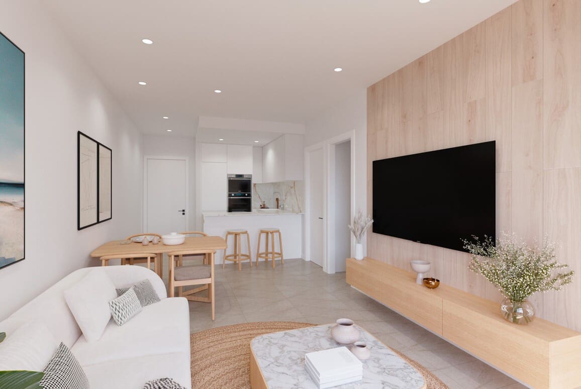 2 Zimmer Apartment zu verkaufen in Torrevieja mit Pool Garage - 299.000 € (Ref: 10156618)
