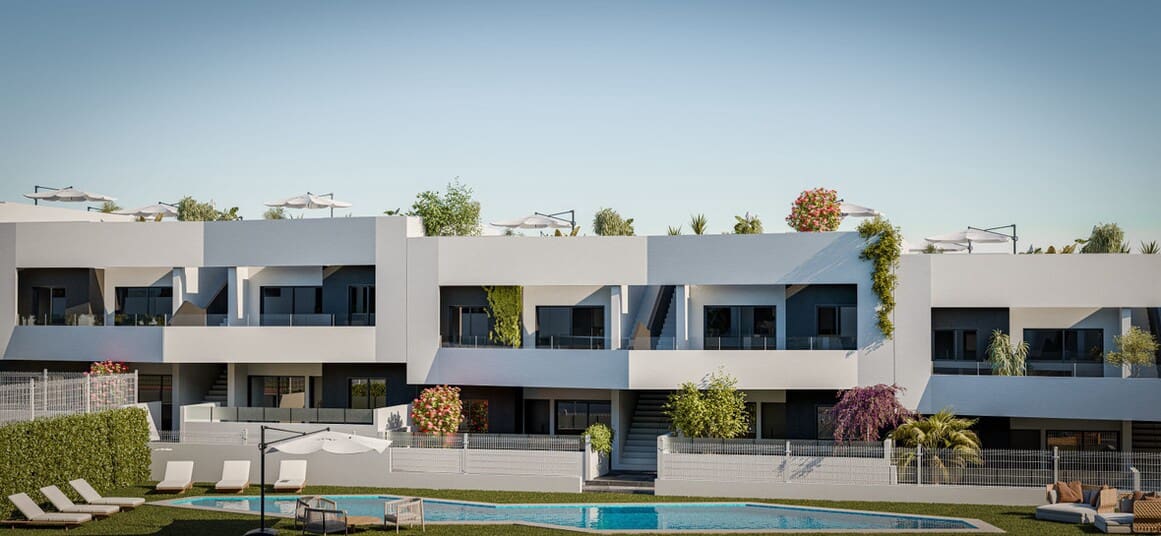 2 bedroom Villa for sale in San Miguel de Salinas with pool - € 224,900 (Ref: 10156698)