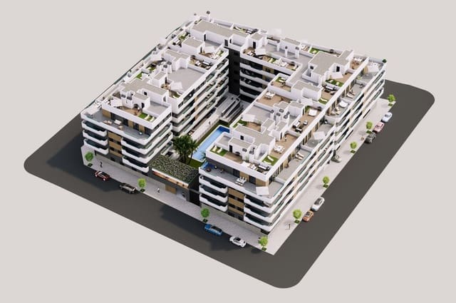 2 Zimmer Apartment zu verkaufen in Centro, Santa Pola mit Pool Garage - 335.000 € (Ref: 10156706)