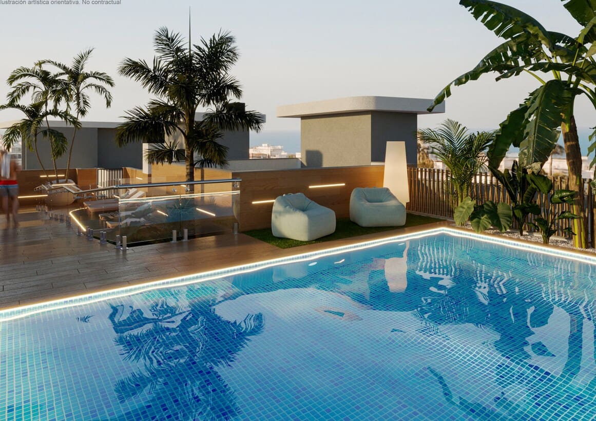 3 soveværelse Lejlighed til salg i Santa Pola med swimmingpool garage - € 380.000 (Ref: 10156708)