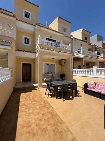 3 chambre Maison de Ville à vendre à Lomas de Campoamor - Las Ramblas, Orihuela avec piscine - 229 995 € (Ref: 10158298)