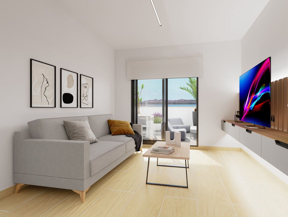 2 chambre Appartement à vendre à Guardamar del Segura avec piscine garage - 232 000 € (Ref: 10159236)