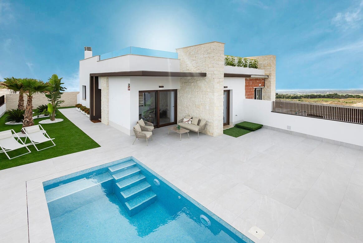 2 bedroom Villa for sale in Orihuela with pool garage - € 381,000 (Ref: 10159246)