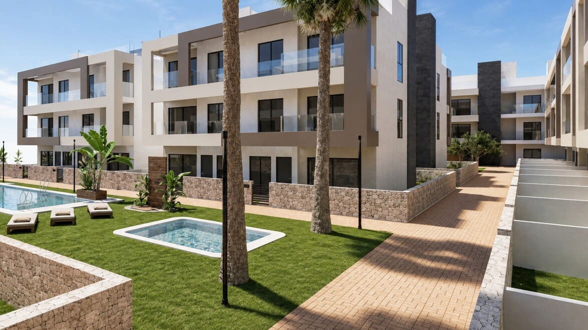 2 sypialnia Apartament na sprzedaż w Pilar de la Horadada z basenem garażem - 275 000 € (Ref: 10168373)