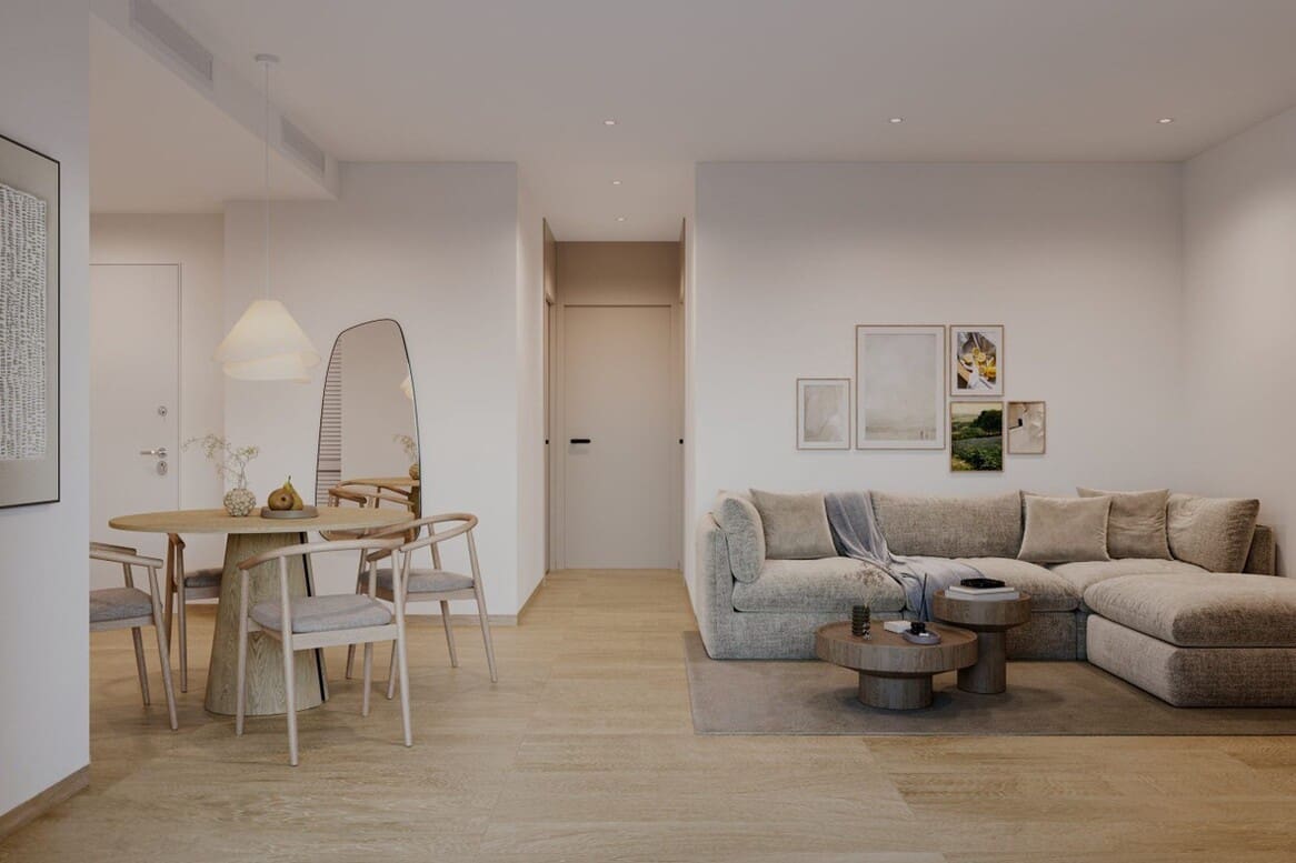 3 sypialnia Apartament na sprzedaż w Algorfa z basenem garażem - 389 000 € (Ref: 10171201)