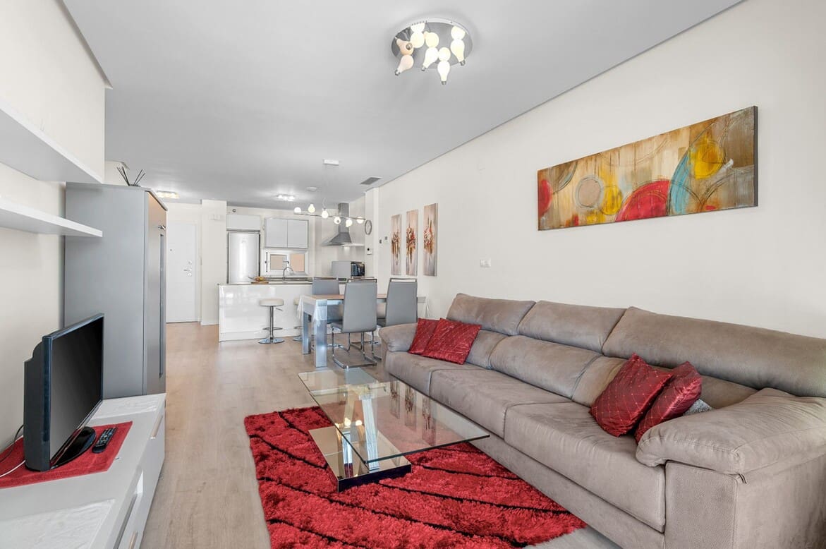 2 sypialnia Apartament na sprzedaż w Los Dolses z basenem garażem - 219 900 € (Ref: 10172492)