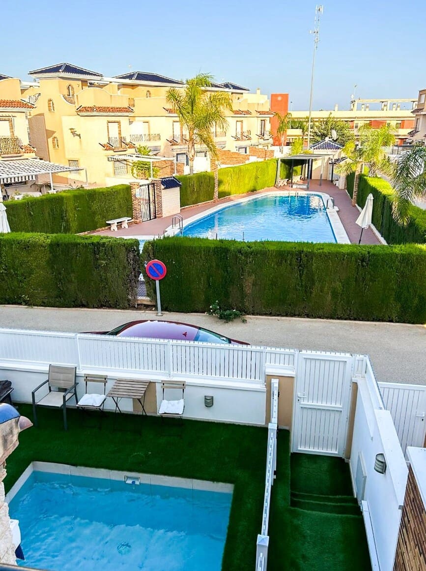 3 chambre Maison de Ville à vendre à Torre de la Horadada avec piscine garage - 383 300 € (Ref: 10172527)
