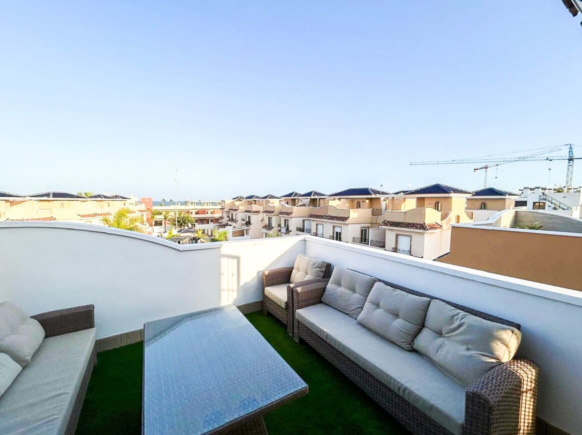 3 chambre Maison de Ville à vendre à Torre de la Horadada avec piscine garage - 383 300 € (Ref: 10172527)