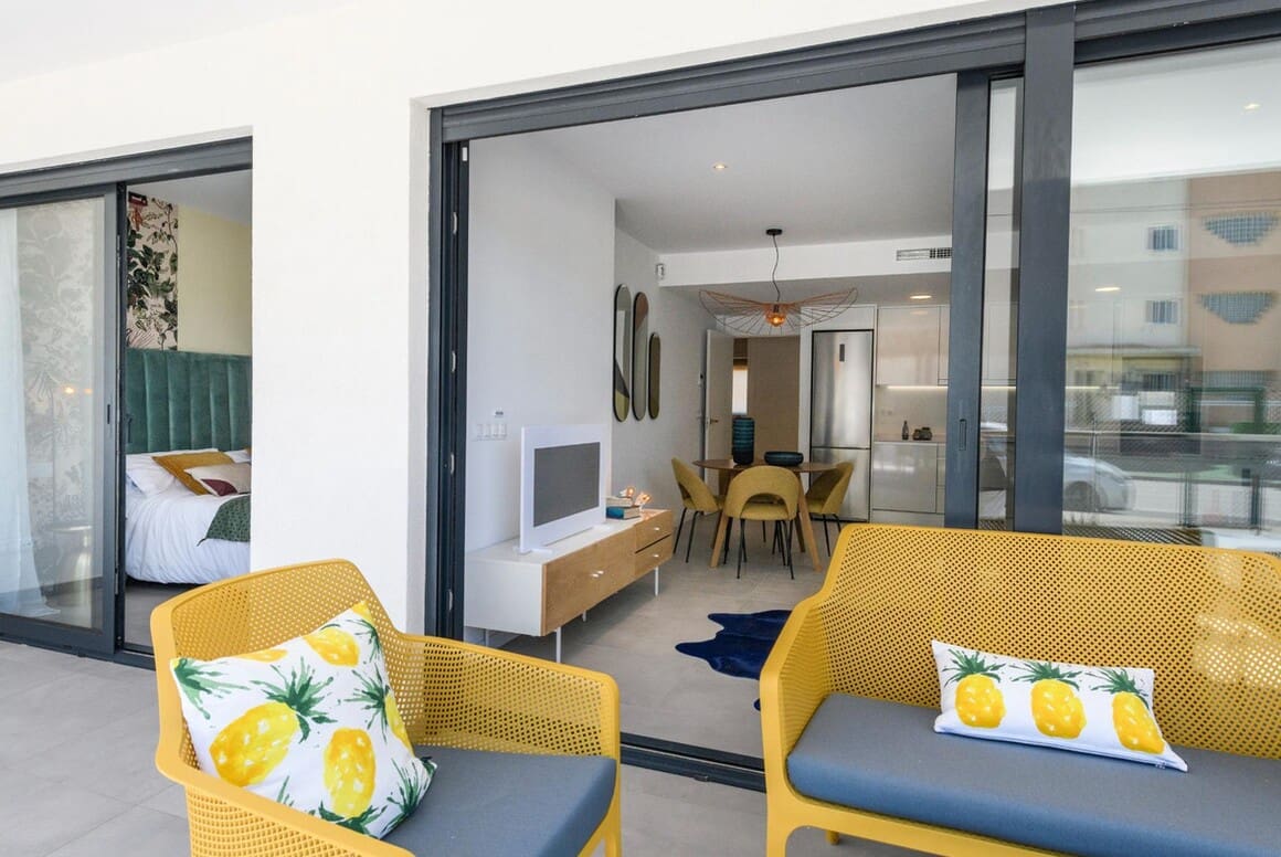 Apartamento de 2 habitaciones en Campoamor en venta con piscina - 284.000 € (Ref: 10172609)